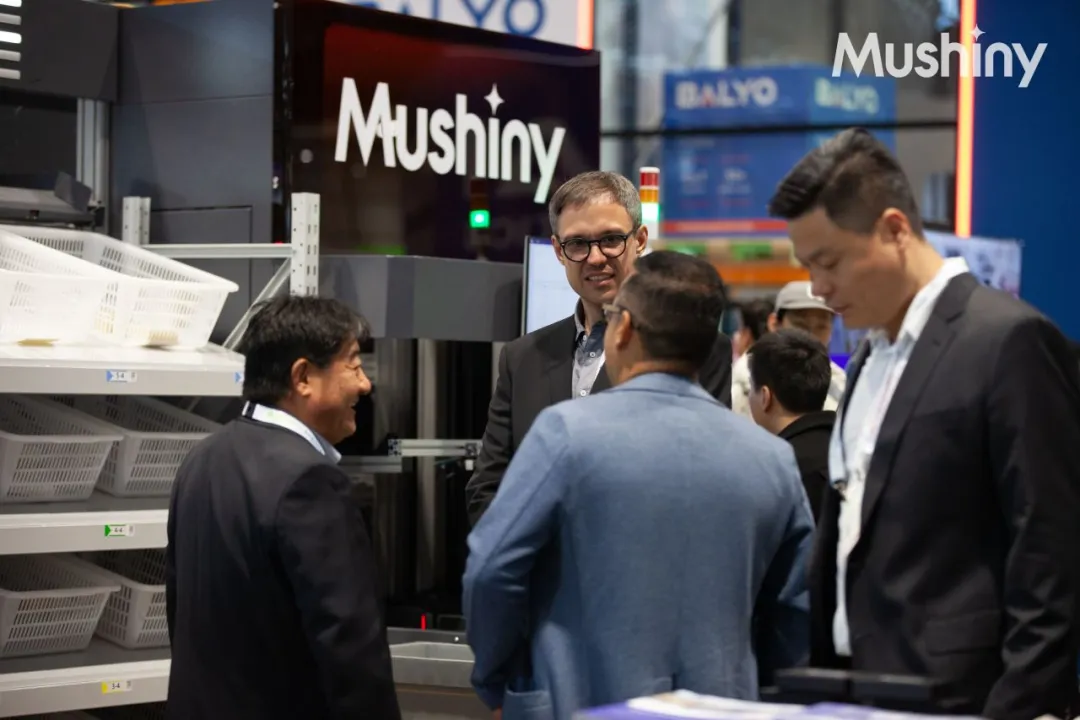 Promat 2025 termina com sucesso | Mushiny eleva o armazenamento inteligente a novas alturas!